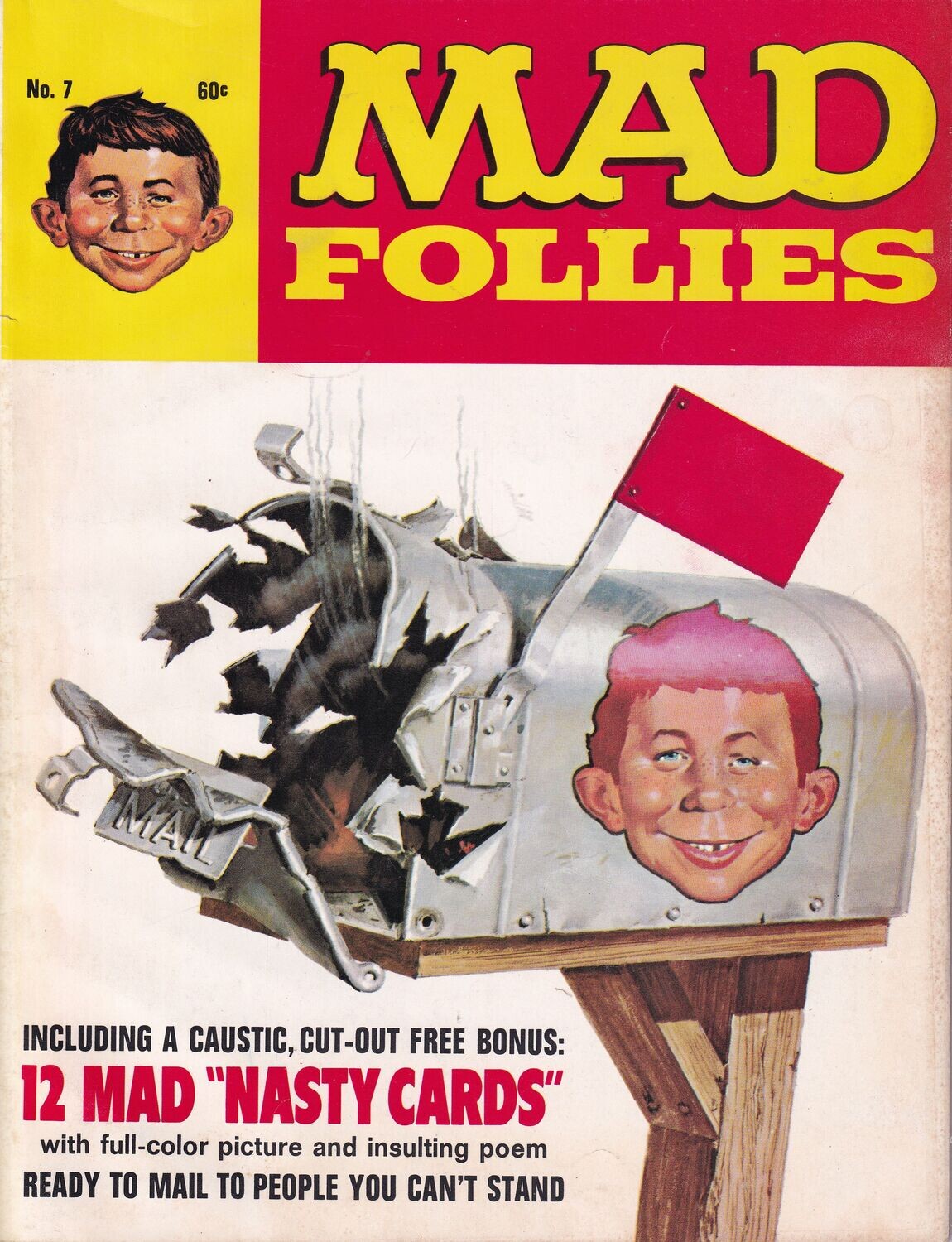 Mad Follies #7 (1969) Nasty Cards bound in