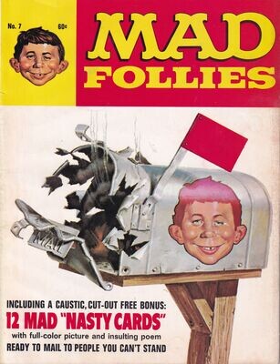 Mad Follies #7 (1969) Nasty Cards bound in