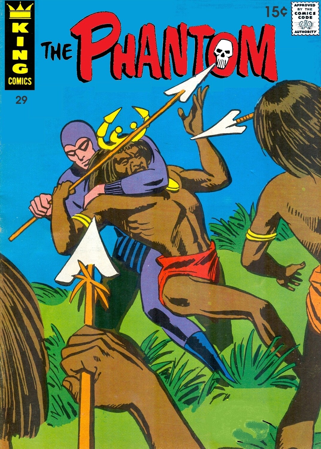 Phantom #29, King Comics, January 1968, 15¢ cover by Sy Barry