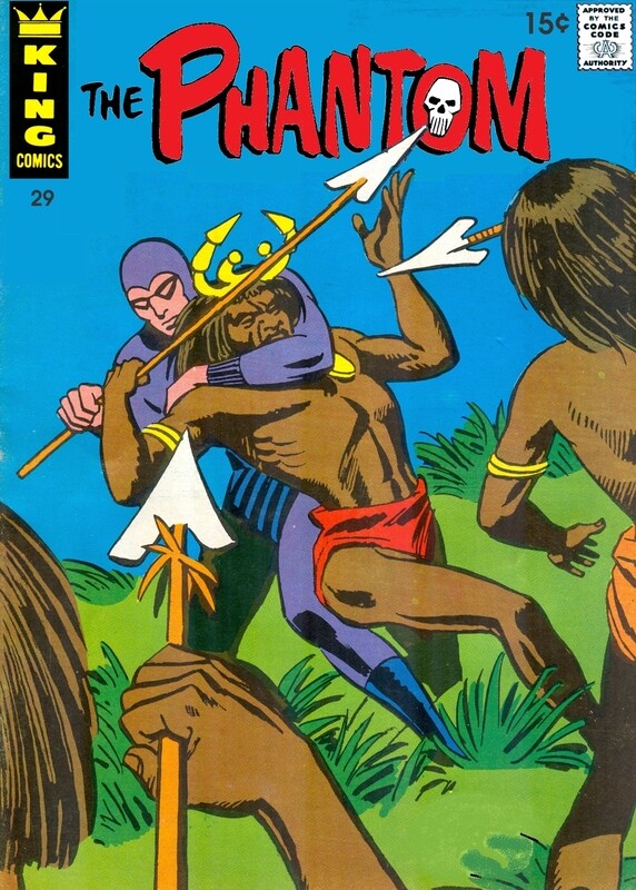 Phantom #29, King Comics, January 1968, 15¢ cover by Sy Barry