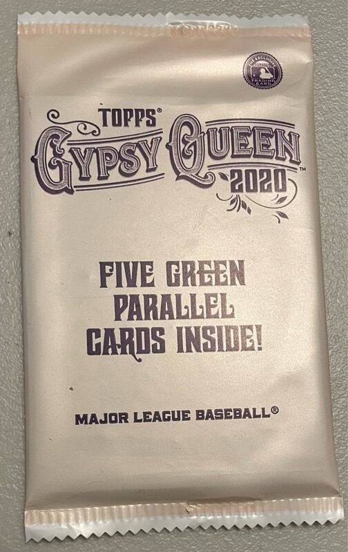 2020 Topps Gypsy Queen Baseball Green Parallel Cards - 5 Card Pack