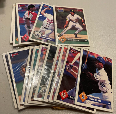 1992 Donruss Promo Baseball 16 Packs - Sealed