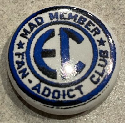 EC Fan-Addict Club .75” pin-back button