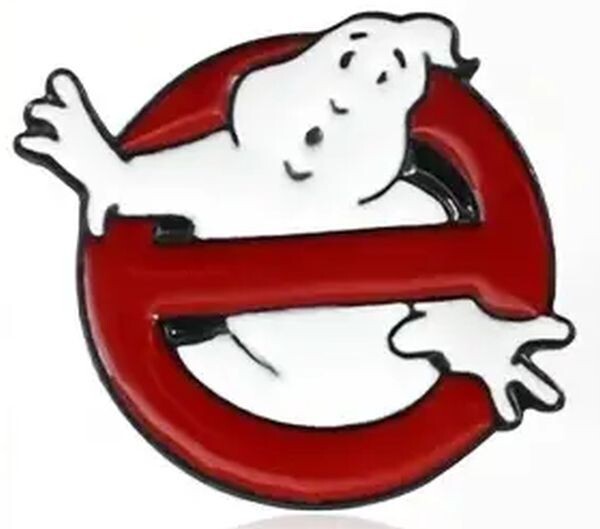 Ghostbusters Logo pin-back button