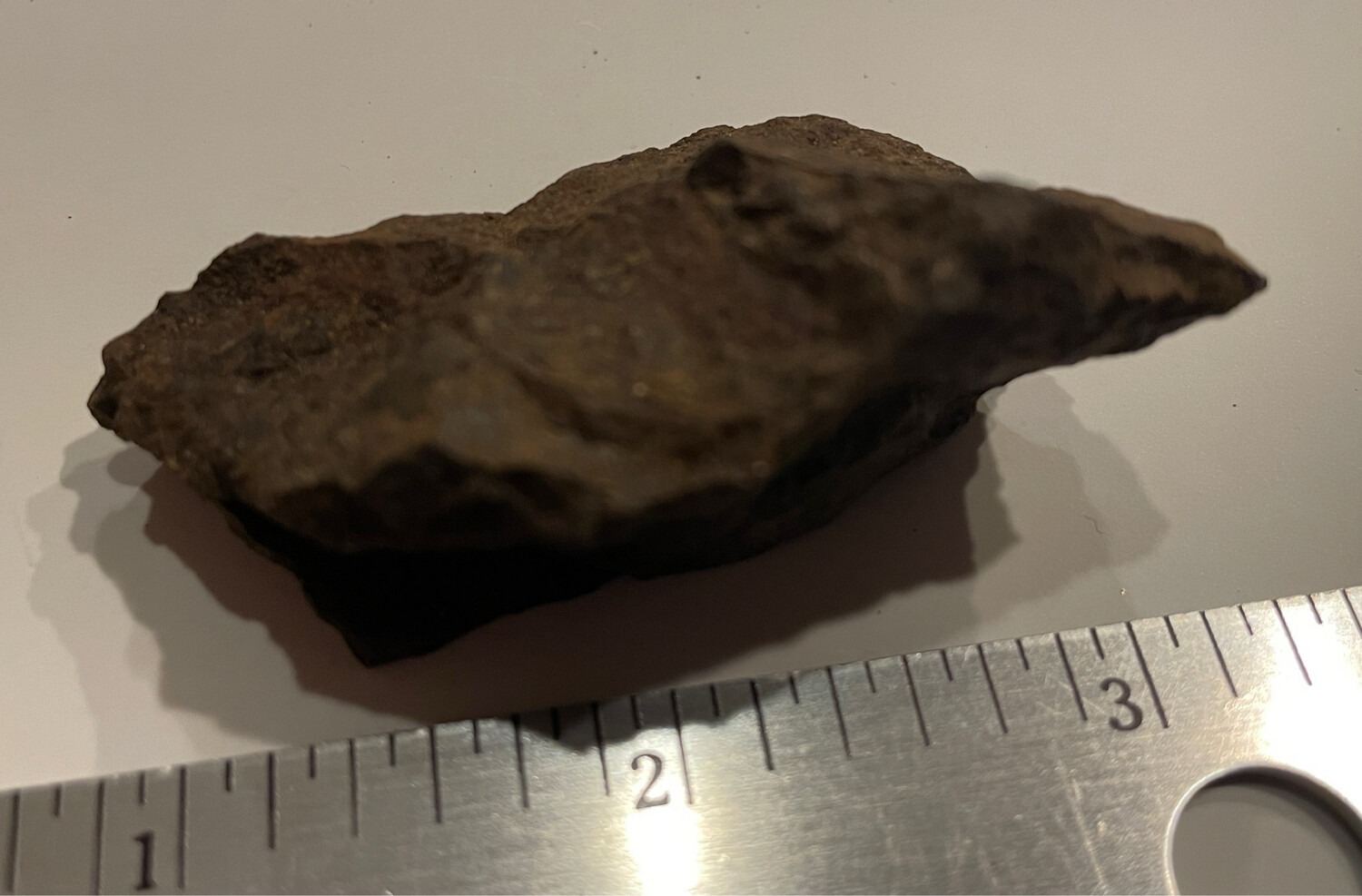 Stony Iron Meteorite 56 Grams Cut Piece - Morocco
