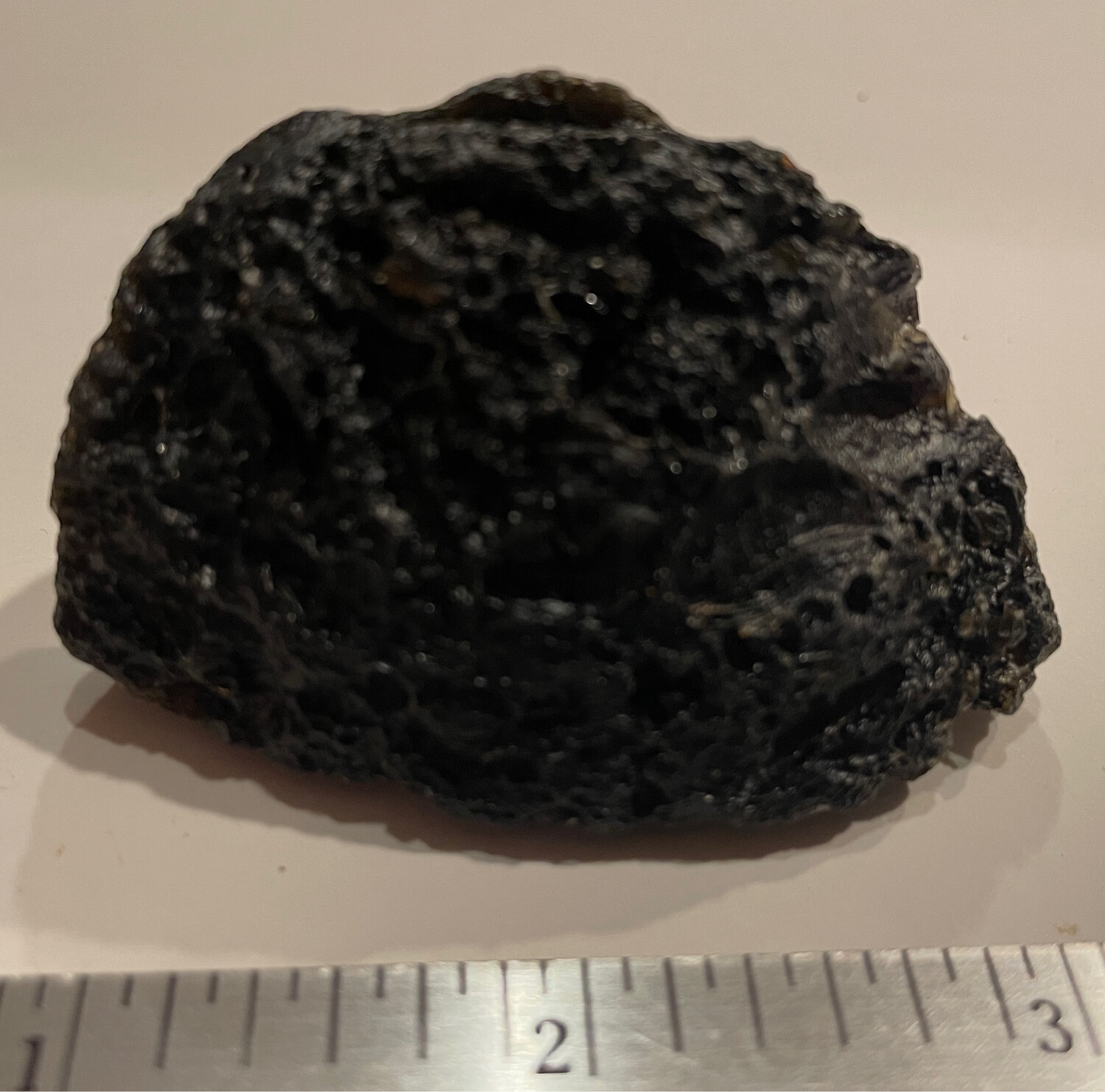 Indochinite Tektite Meteorite 36 Grams Bubble Piece - Vietnam