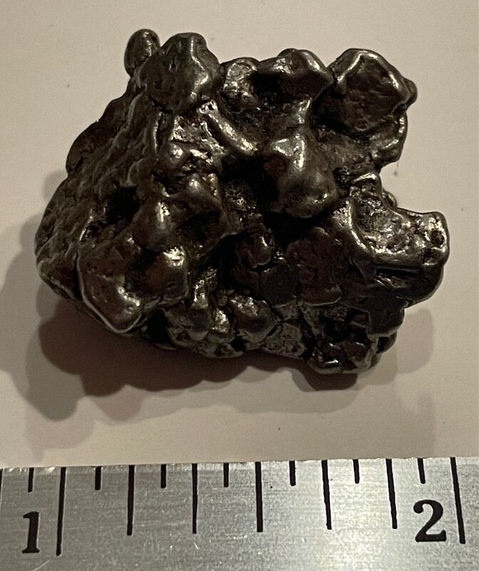 Campo del Cielo Nickel Iron Meteorite 28 Grams - Argentina