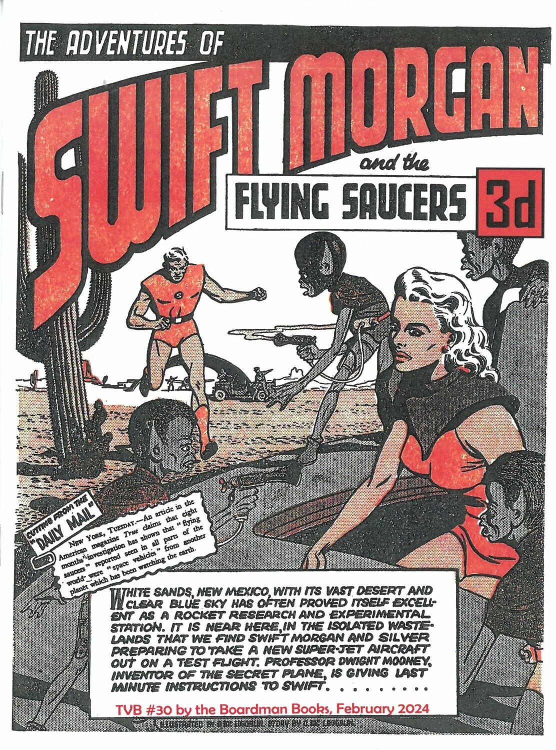Swift Morgan and the Flying Saucers (TVB #30)