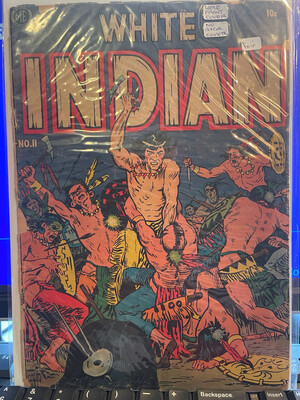 White Indian #11 - ME Comics, Frazetta Art