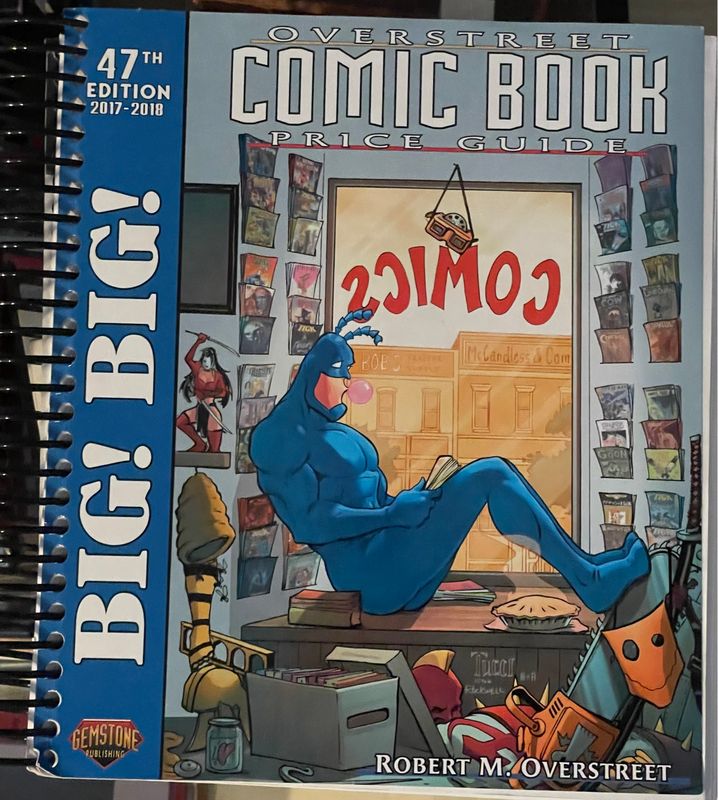 Overstreet Comic Book Price Guide 47th Edition - giant print