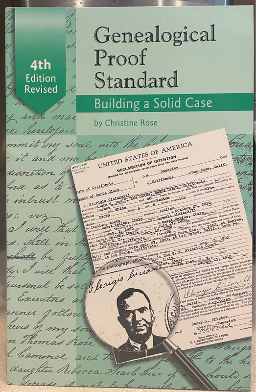 Genealogical Proof Standard, 4th edition, revised