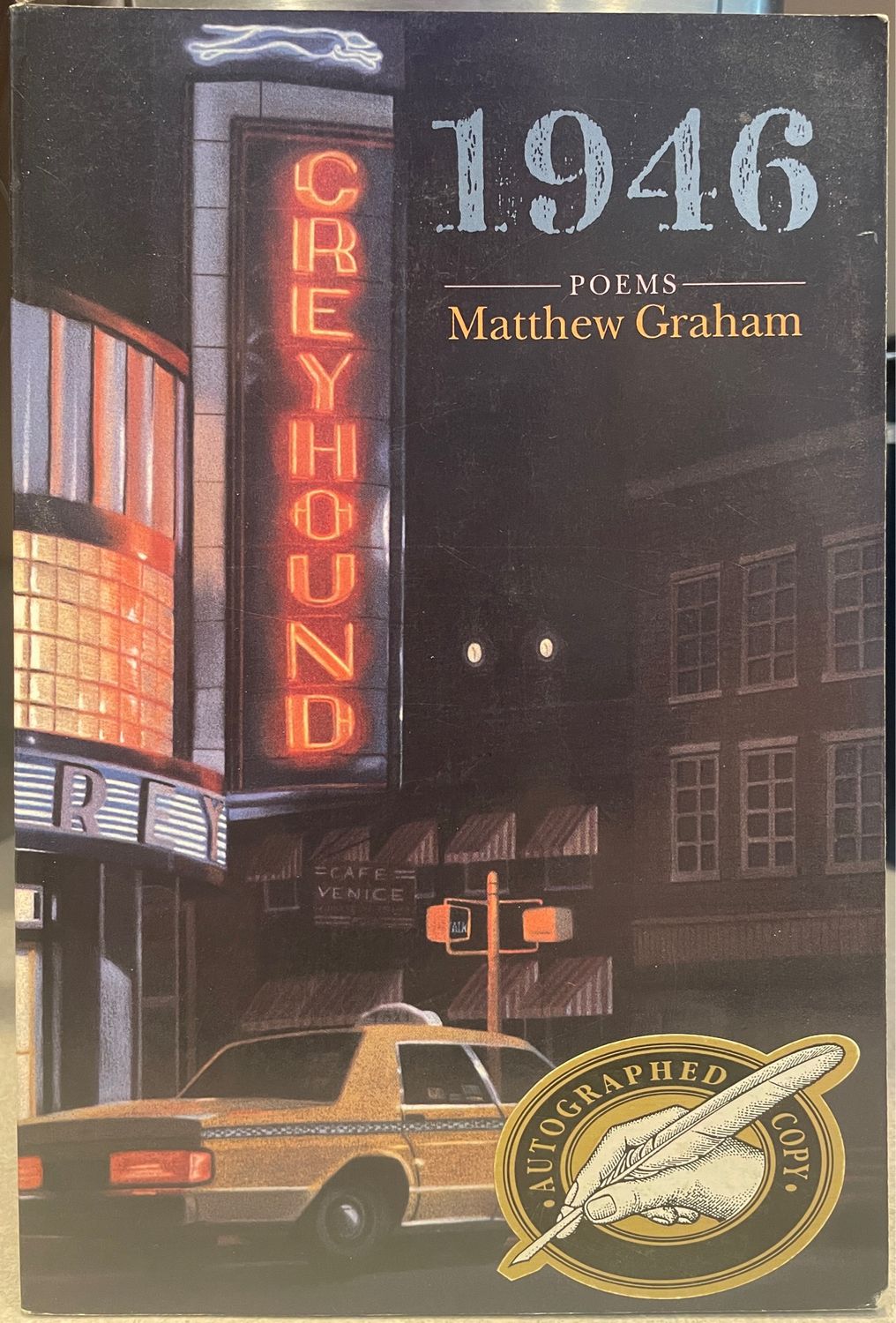 1946: Poems by Matthew Graham- signed first edition