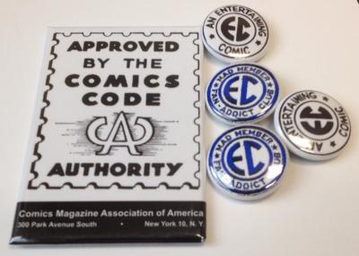Comics Code Authority 4&quot; Magnet