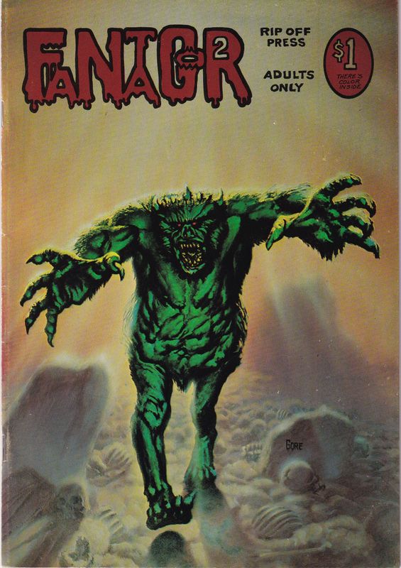 Fantagor #2 (1970 Rip Off Press) Richard Corben's classic horror underground
