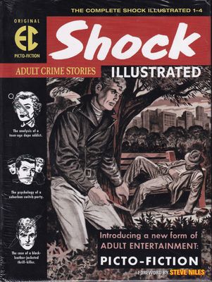 Shock Illustrated Archives HC (2021 Dark Horse) Picto-Fiction, EC comics NEW