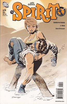 Spirit #4, DC Comics, May 2007, Silk Satin good girl art cover by Darwyn Cooke