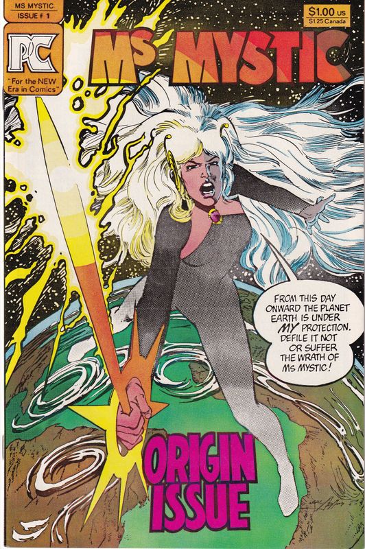 Ms. Mystic (1982 1st Series) #1, Pacific Comics, October 1982, Neal Adams