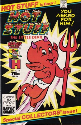 Hot Stuff, the Little Devil #165 (Harvey, 1986) 1st issue after Harvey hiatus