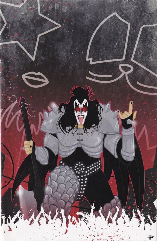 Kiss: The End #1 - Cover G Virgin Variant Denis Medri, 2019 Dynamite Entertainment