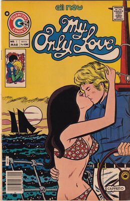 My Only Love #5 (Charlton Comics, March 1976) Art Cappello 25¢ cover BRONZE