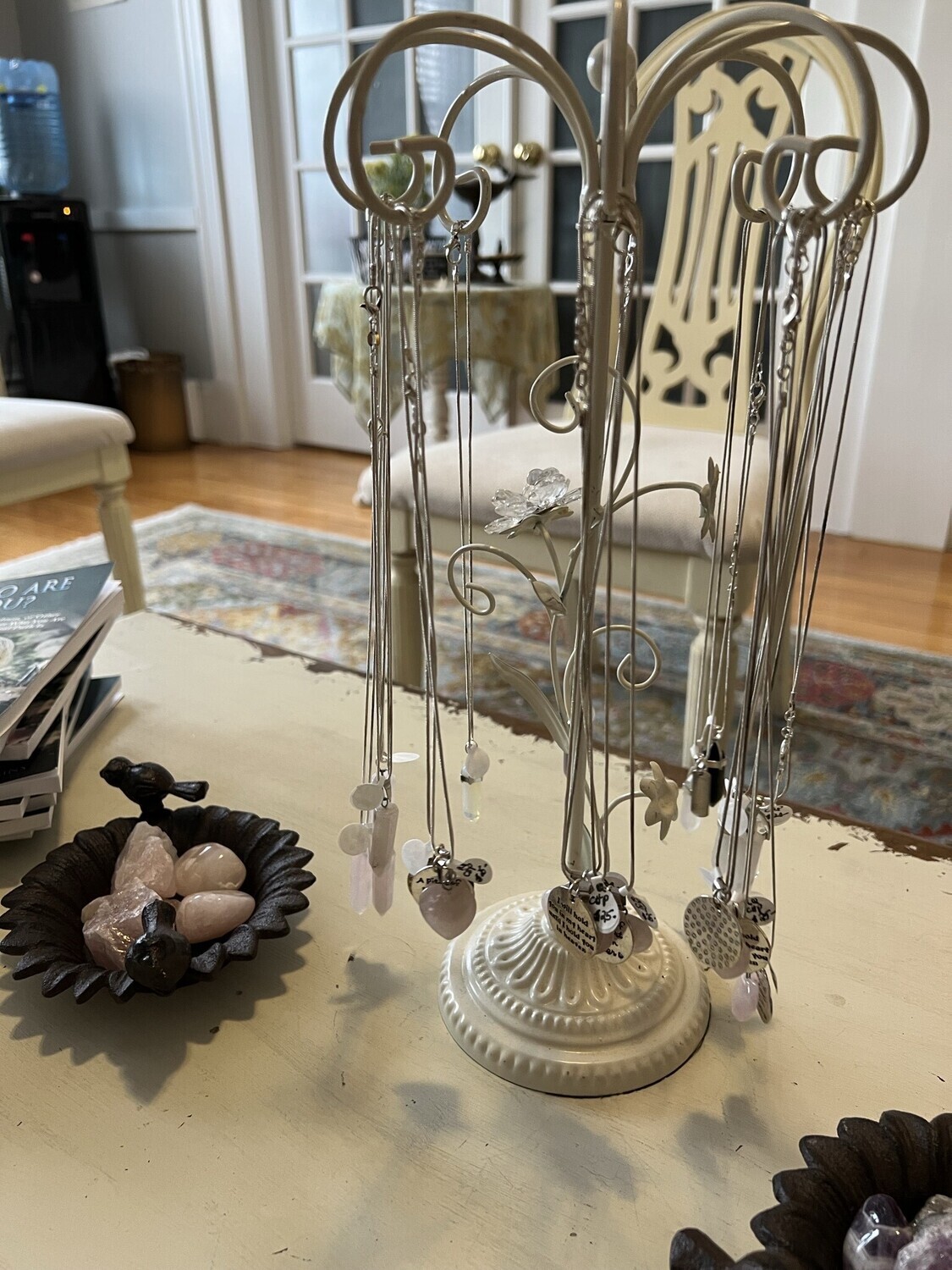 Channeled Heart from Heaven Pendulum Necklace and Instruction Kit to Connect to Spirit and Loved Ones - PICK UP ONLY