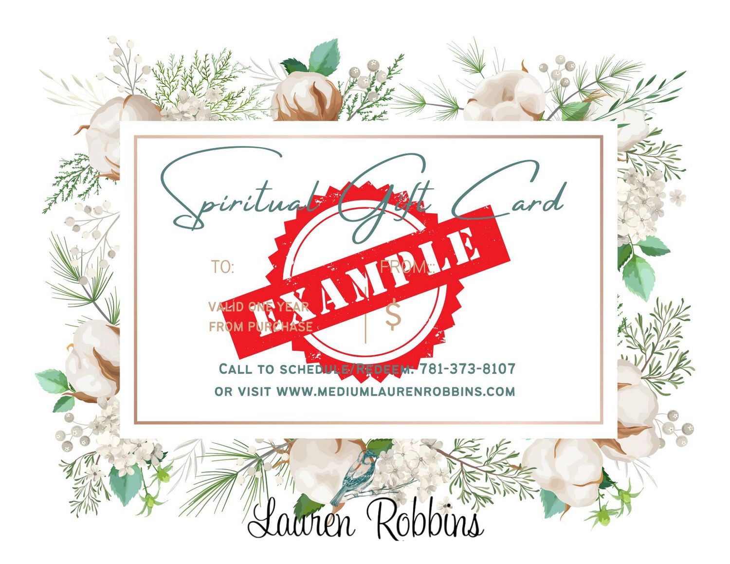 Gift Card - Instant Downloadable Gift Card 225.00