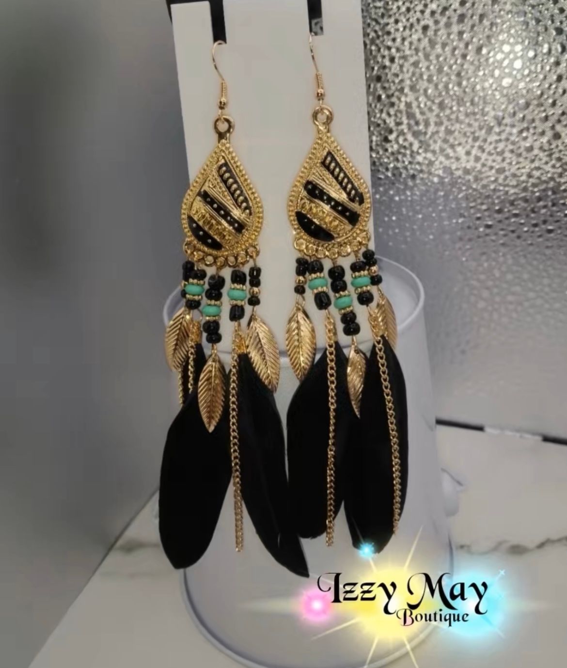 Bohemian Style Feathered Dreamer Earrings