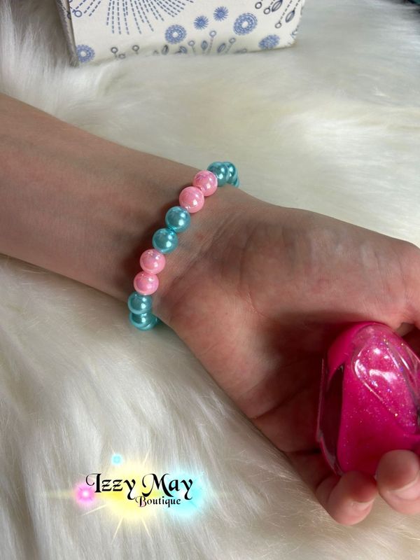 Pink and Blue Pearlescent