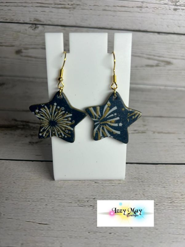 Starburst Fireworks Earring