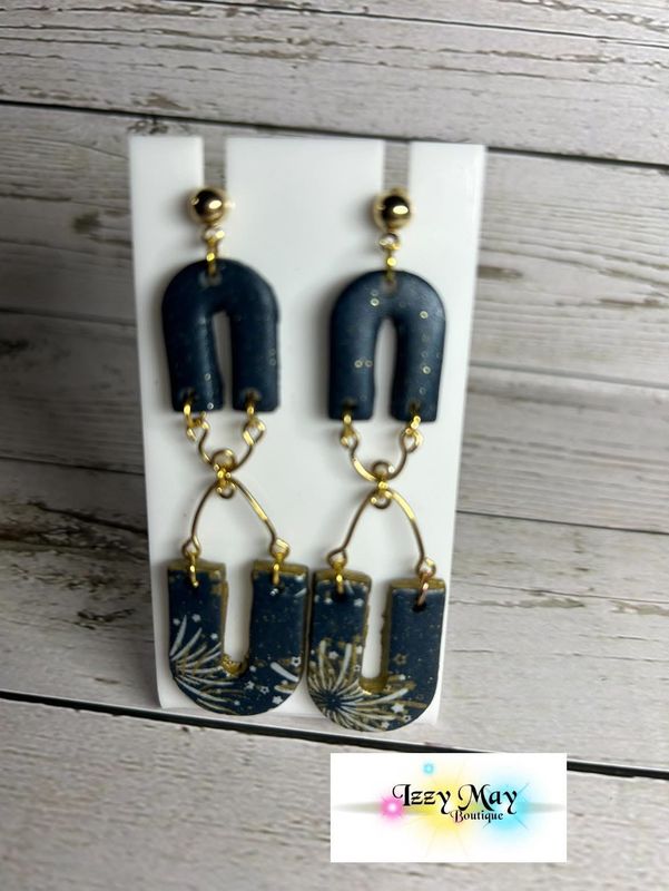 Starlight Arch Fireworks Earrings