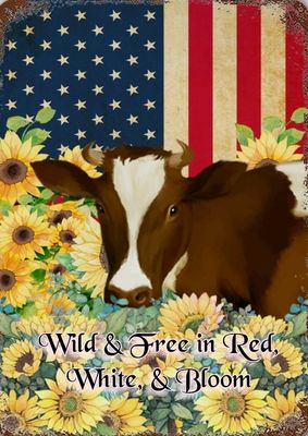 🌻 Wild &amp; Free in Red, White, &amp; Bloom 🇺🇸