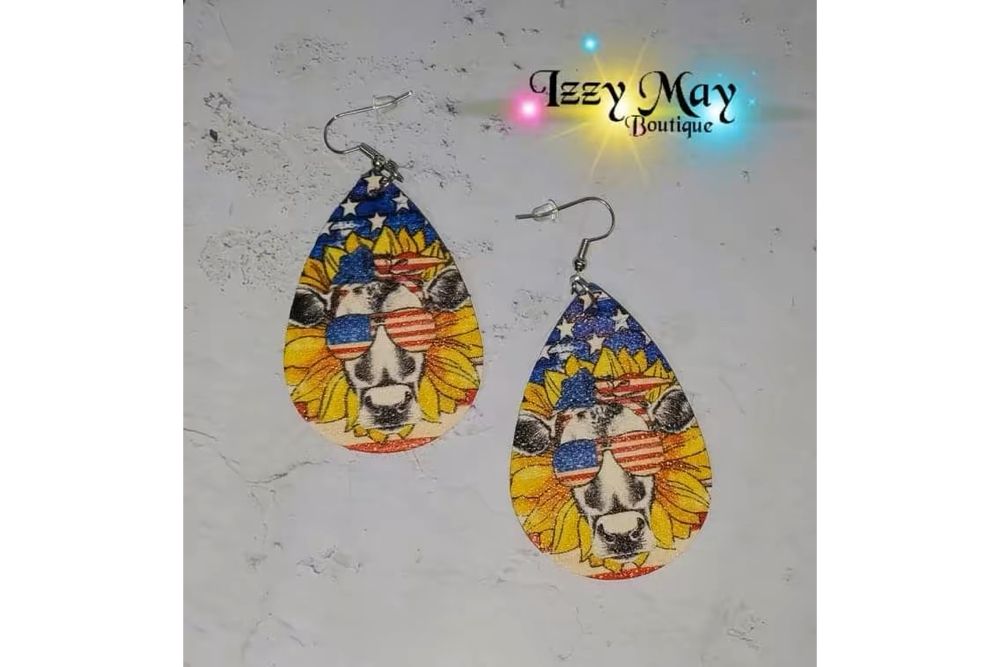 Star-Spangled Sunflower Heifer