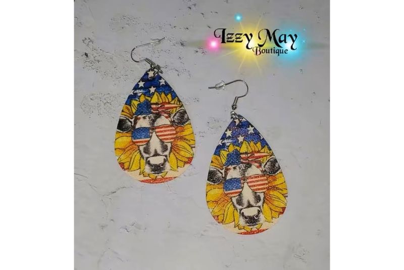 Star-Spangled Sunflower Heifer
