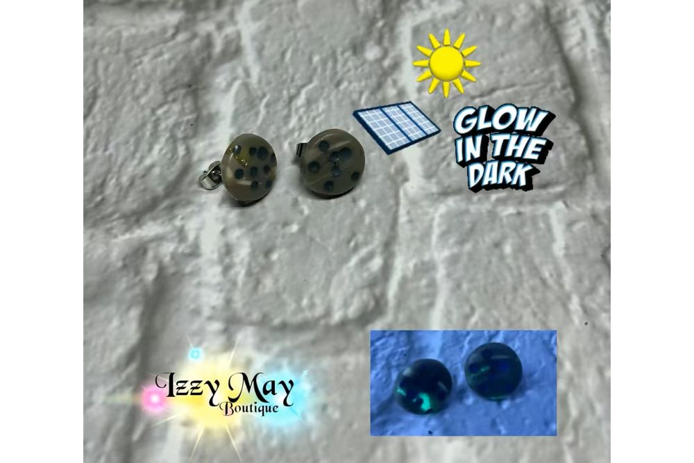 Solar activated glow moons