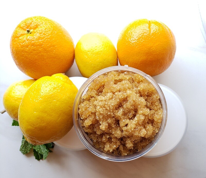 With Beauty Detox Lemon Scrub 12oz