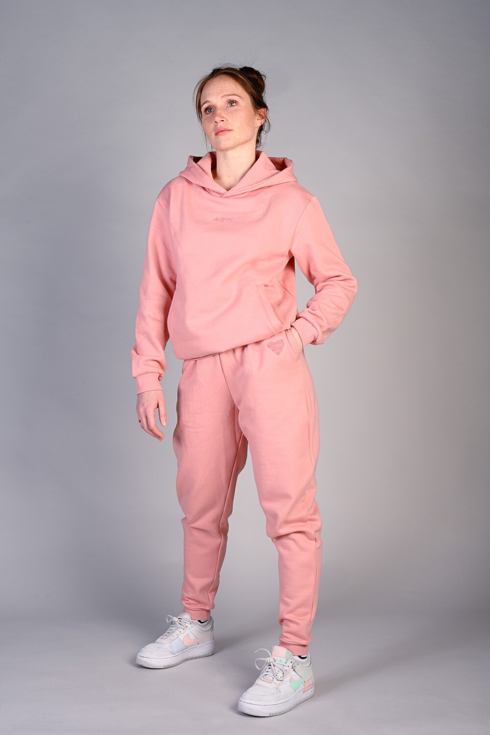 Hoodie - Be wild for a while (Nude Pink)