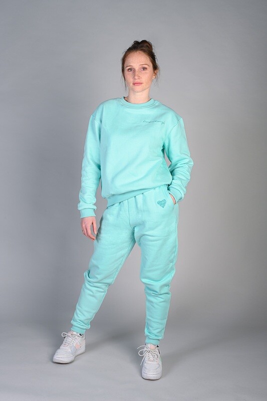 Crewneck - Livelovelaugh (Mint Green)