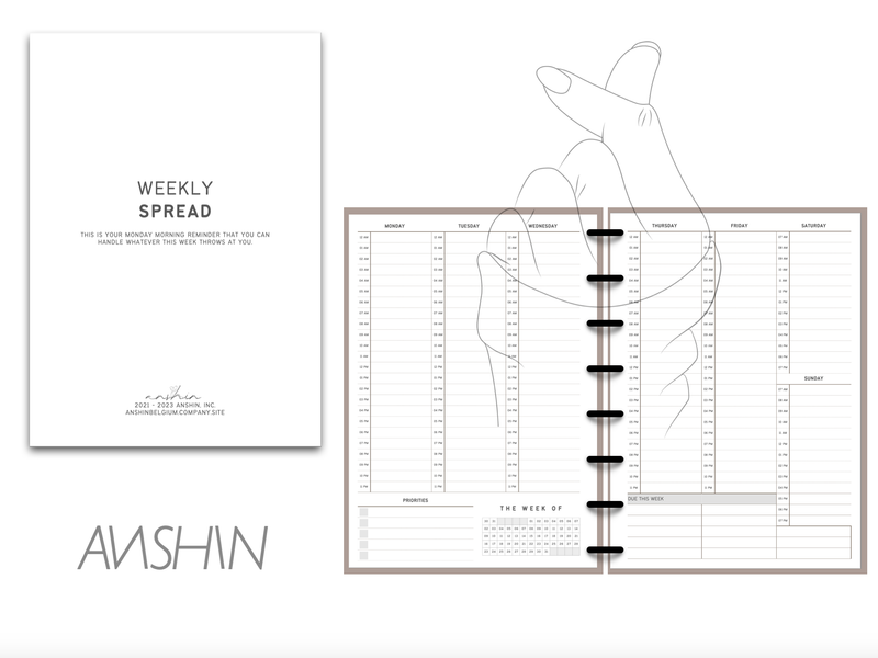 Weekly Spread bundle (1 kwartaal)