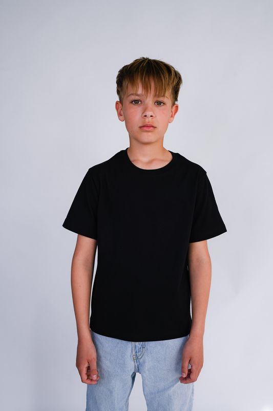 Kids T-Shirt - Print on demand - Black