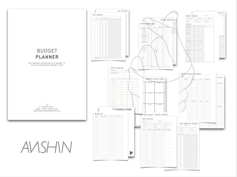 Bussiness Budget planner bundle (1 jaar)