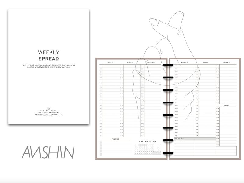 Weekly Spread bundle (1 kwartaal)