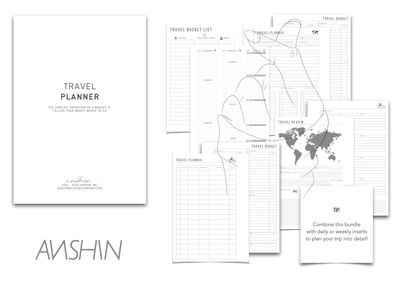 Travel planner bundle