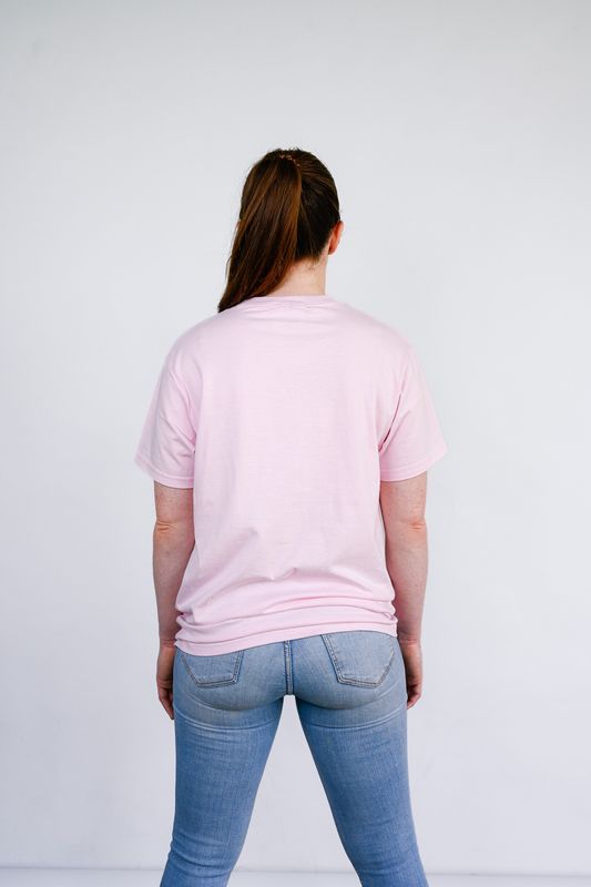 T-Shirt - Print on demand - Light Pink