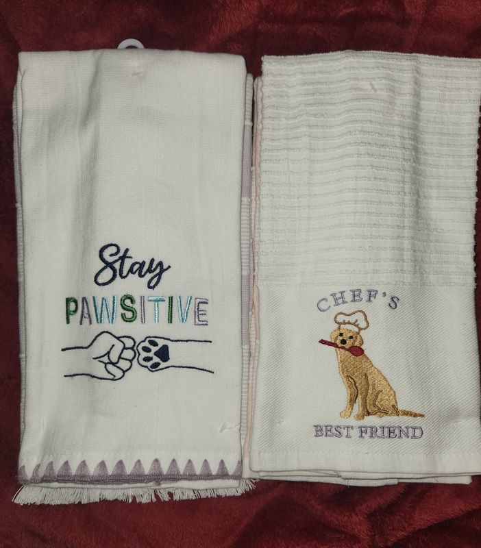 Crocheted Hanging Dish Towel- Special 2