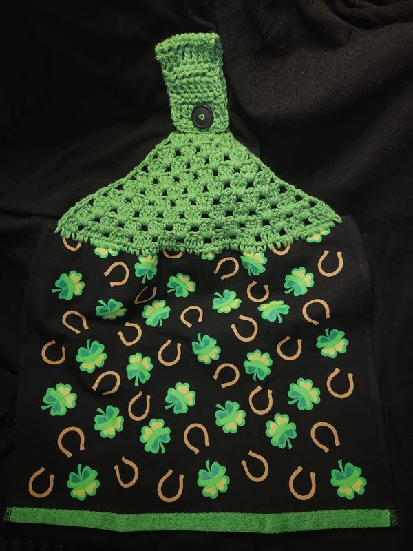St. Patrick's Day Hanging Towel