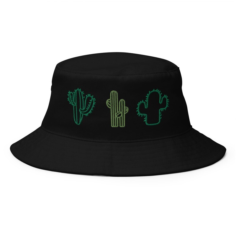 Multiple Cactus Embroidered
