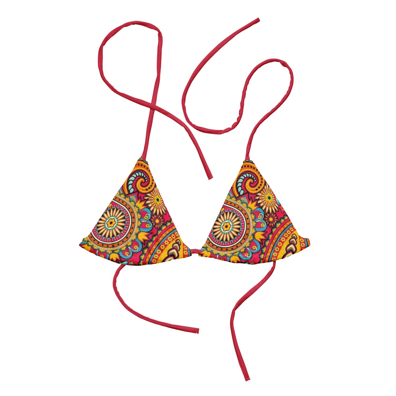 Paisley Bikini Top