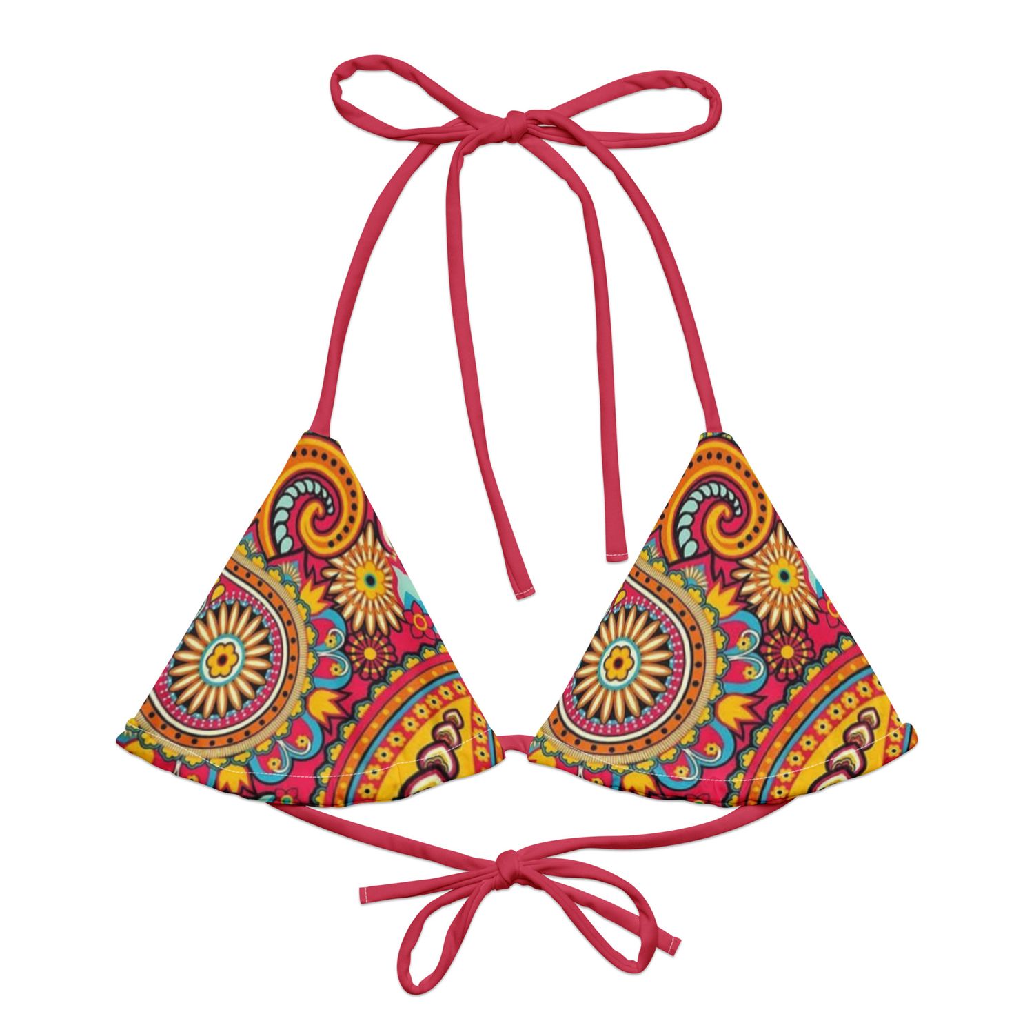 Paisley Bikini Top