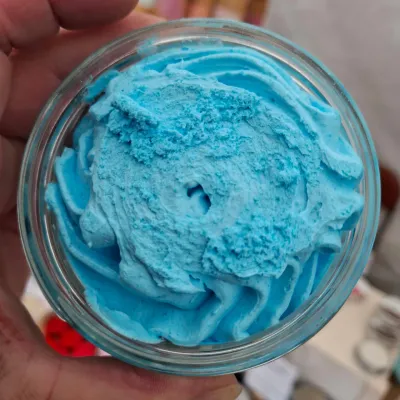 Luxury whipped sea salt soap