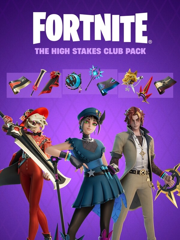 Fortnite - The High Stakes Club Pack XBOX KEY🔑